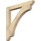 Ekena Millwork Legacy Slat Rough Sawn Bracket, Douglas Fir, 4"W x 38"D x 38"H BKT04X38X38LEC06RDF - alternate 1